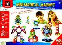 T.P.TOYS ตัวต่อแม่เหล็กมหัศจรรย์ Mini Magical Magnet 58 PCs