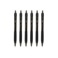 UD PENS ปากกาเจล Smooth SGN-105 (0.5) - Black จำนวน 6 ด้าม