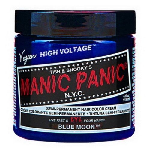 MANIC PANIC CLASSIC CREAM SEMI PERMANENT HAIR COLOR CREAM (BLUE MOON) 118 ml 1 Jar