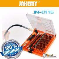 JAKEMY JM-8116 By 9FINAL 45 in1 ชุดไขควง 45 ชิ้น งานซ่อมมือถือ โน๊ตบุ๊ค Multi-purpose precision Screwdriver Set Notebook phone Tools