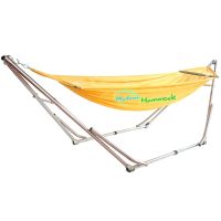 Modern Hammock เปลนอนเด็กแบบเปลญวนหรือเปลพับได้ขนาดใหญ่สีเหลือง