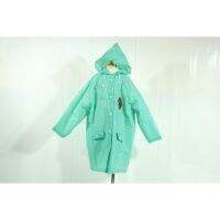 Monkey Toys เสื้อกันฝนเด็ก Line Frinds Raincoat สีเขียว EVA 05.1-001