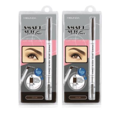 Mei Linda Smart Auto Brow Liner #03 Black (2แท่ง)