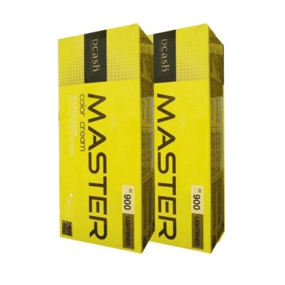 DCASH Master Color Creamดีแคช มาสเตอร์ ครีมเปลี่ยนสีผม 60 g. ( H900 สีบลอนด์สว่าง) 2 กล่อง