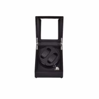 ACS-Watch Winder กล่องหมุนนาฬิกาออโตเมติก WATCH WINDER รุ่น 2 เรือน (สีดำ/ดำ) - (มีการรับประกัน)