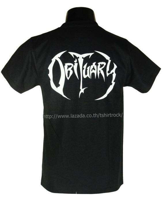 เสื้อวง-obituary-เสื้อยืดวงดนตรีร็อค-เสื้อร็อค-oby1645-สินค้าในประเทศ