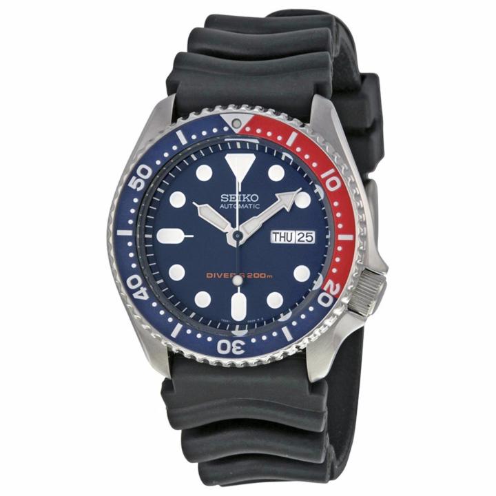 seiko-นาฬิกาผู้ชาย-automatic-diver-200m-mens-watch-รุ่น-skx009k1-blue