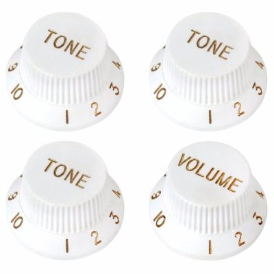 ul liParamount ชุดปุ่ม Tone และปุ่ม Volume กีตาร์ไฟฟ้าทรง Strat รุ่น KPTV15WH-S1 สีขาว (Tone Knob, Volume Knob)/li /ul