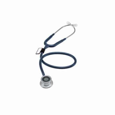 MDF740#4 Stethoscope Pulse time - Abyss หูฟังทางการแพทย์ Pulse time มีนาฬิกาดิจิตอล สีน้ำเงินเข้ม