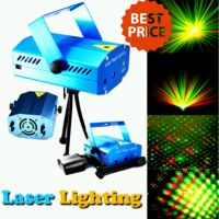 เลเซอร์ เครื่องฉายไฟเวทีแสงเลเซอร์ mini laser stage lighting projector