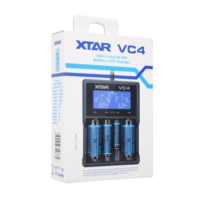 เครื่องชาร์จ Xtar VC4 USB NiMH / Li-ion BATTERY LCD Charger