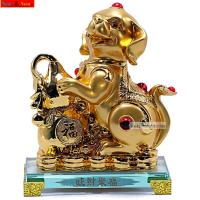 Seasunfengshui สุนัข ทองน้ำเต้าทองสูง 7 นิ้ว (Gold)