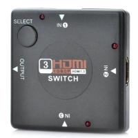 Mini 4-Port 1080P เอชดีเอ็มไอ Switch 3-IN/1-OUT