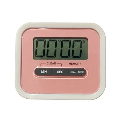 Digital Timer นาฬิกาจับเวลา เดินหน้าถอยหลัง  รุ่น YGH115 (สีชมพู)