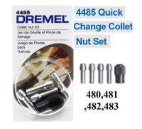 DREMEL ชุดปากจับ4ขนาดพร้อมตัวล็อคหัว รุ่น 4485 - สีเทา