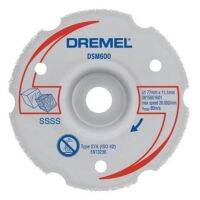 DREMEL  Multipurpose Carbide Flush Cutting Wheel  DSM600 (สีเทา)
