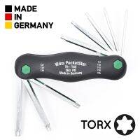 Wiha PocketStar ชุดประแจหัว TORX แบบพับตัวใหญ่ 8ขนาด รุ่น 363 P8