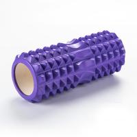 โฟมโรลเลอร์ โฟมโยคะ โฟม ออกกำลังกาย อุปกรณ์โยคะ Foam Roller Massage รุ่น Yoga-016 (สีม่วง)