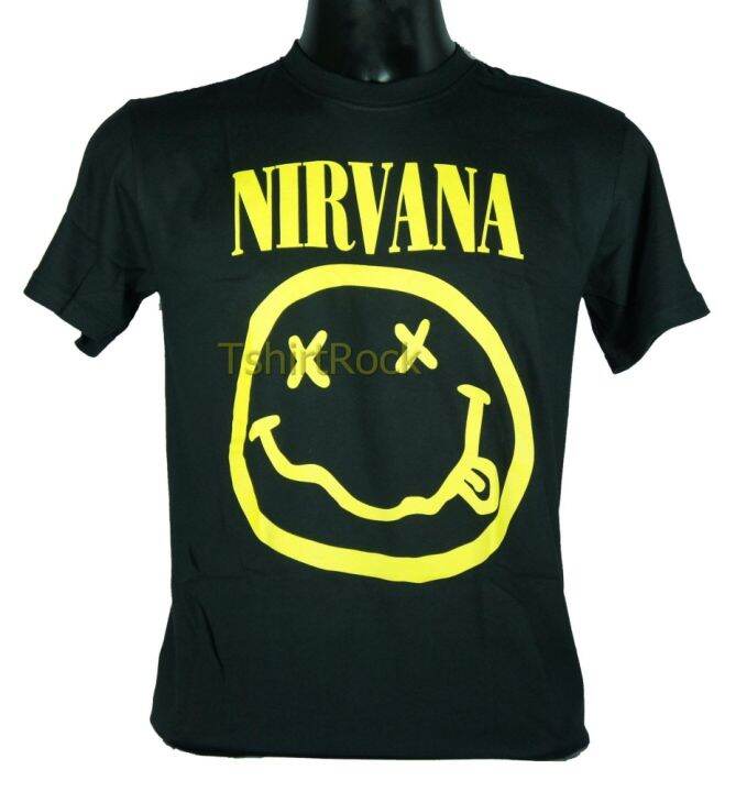 เสื้อวง-nirvana-เสื้อยืดวงดนตรีร็อค-เสื้อร็อค-เนอร์วานา-nir107-สินค้าในประเทศ