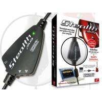 IK Multimedia StealthPlug Guitar/Bass USB Audio Interface Cable + AmpliTube 2 Live Software