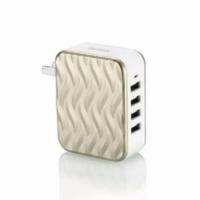 [ส่งเร็วพิเศษ!] Remax RP-U41 ที่ชาร์จ 4USB Charger Adapter 6A (gold)