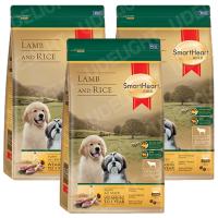 Smartheart Gold อาหาร ลูกสุนัข ทุกสายพันธุ์ สูตรแกะและข้าว 1 กก. (3 ถุง)  Smartheart Gold Lamb &amp; Rice All Breeds Puppy Food 1 Kg (3 bags)