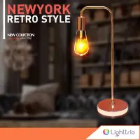 Lighttrio โคมไฟตั้งโต๊ะ Table Lamps ไฟตั้งโต๊ะ ไฟอ่านหนังสือ รุ่น FTT-NEWYORK - หลากสี (ไม่รวมหลอดไฟ)