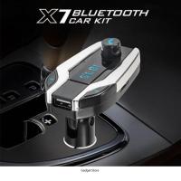 Best Gadgets X7 Car Kit with Bluetooth Function Wireless FM (เชื่อมต่อบลูทูธในรถยนต์)