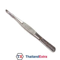 ปากคีบ Forceps ปากคีบ tweezer สแตนเลส 304 ขนาด 16 เซนติเมตร