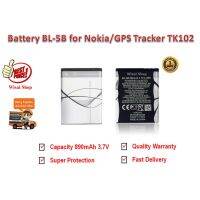 แบตเตอรี่ Battery BL-5B 890mAh สำหรับ Nokia/GPS Tracker TK102A / TK102B