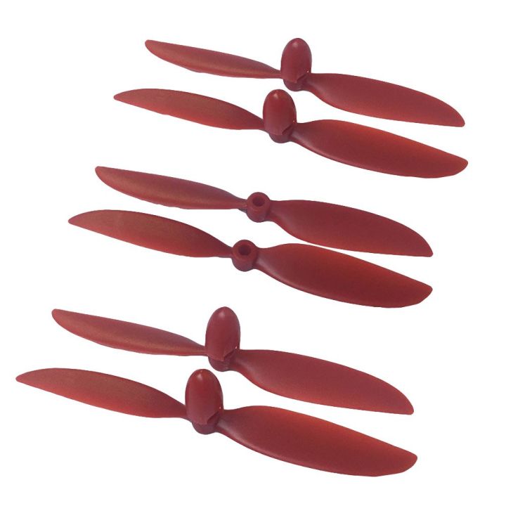 Rctoystory ใบพัด เครื่องบิน ฟาร์คอน 5.5 นิ้ว 3 คู่ (สีแดง)