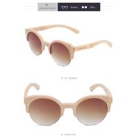 Bemucna Vintage Original Bamboo Sunglasses Brown แว่นกันแดดวินเทจ แว่นกันแดดไม้