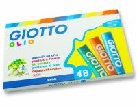 GIOTTOสีชอล์คOIL PASTEL JUMBO 48สีOLIO