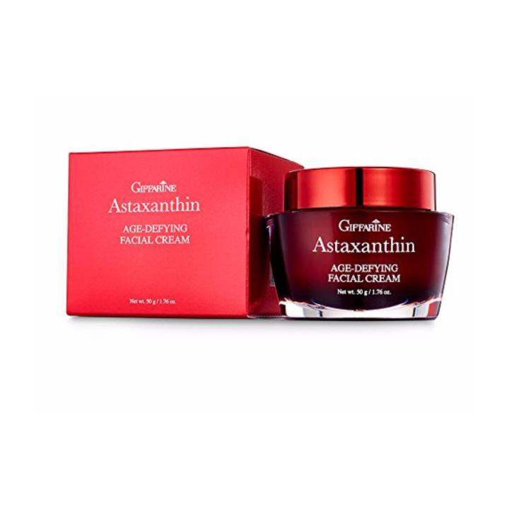 giffarine-astaxanthin-age-defying-facial-cream-ครีมบำรุงผิวหน้าสูตรเข้มข้นพิเศษสำหรับกลางคืน-1-ชิ้น