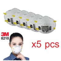 3M 8210N95 (5ชิ้น) หน้ากากป้องกันฝุ่น 3M PM2.5 8210 (เอ็น95)