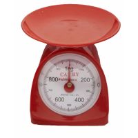 เครื่องชั่งน้ำหนักอาหาร เครื่องชั่งเบเกอรี่ขนาด 1 กิโลกรัม RED Kitchen Scales 1KG