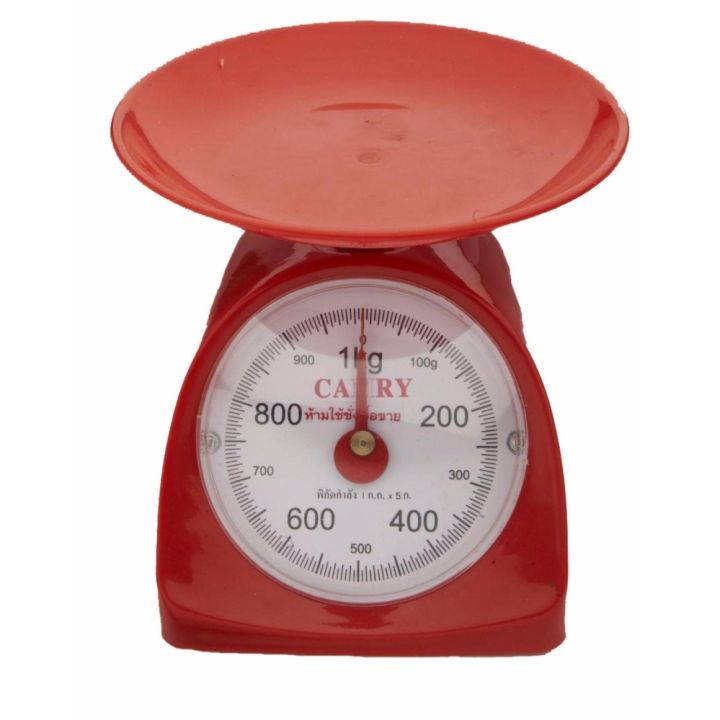 เครื่องชั่งน้ำหนักอาหาร-เครื่องชั่งเบเกอรี่ขนาด-1-กิโลกรัม-red-kitchen-scales-1kg