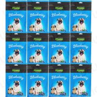 PRAMA Dog ขนมสุนัข พราม่า รสบลูเบอร์รี่ 70 กรัม (12 ห่อ) PRAMA Dog  Juicy Blueberry Dog Treat Dog Snack 70g (12 bags)