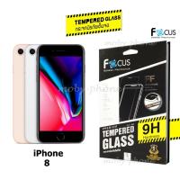 Focus ฟิล์มกระจกนิรภัย FULL FRAME TEMPERED GLASS for iPhone 8 เต็มจอ (สีดำ)