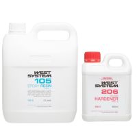 West System Epoxy Resin 105/206 4.8 Litre อีพ็อกซี่เรซิ่น