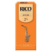 Rico MADE IN USA  แท้100% ALTO Saxophone Reeds size 2 1/2 (25 Pieces/Box) 25 ลิ้น