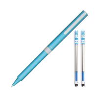 OHTO Pen Tasche Series Ceramic Rollerball Technology Pen(Blue)+ไส้ปากกาหมึกน้ำ C-305(0.5)(Blue) 2 ชิ้น