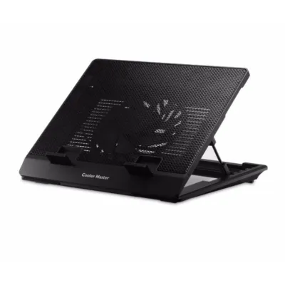Cooler Master : NOTEPAL ERGOSTAND LITE - Ergonomic Laptop Cooling Pad - Black (สีดำ)