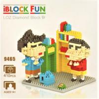 ตัวต่อ LOZ Nano Micro Block นาโน ไมโคร บล็อก เครยอน ชินจัง โนะฮาร่า ชินโนะซึเกะ และคาซาม่า โทโอรุCrayon Shin-chanShinnosuke Nohara &amp;T?ru Kazama