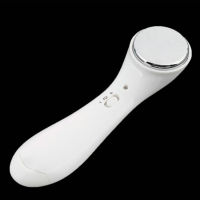 Facial Massager  เครื่องนวดหน้าระบบไอออนนิค ขนาดพกพา พร้อมถ่าน (สีขาว)