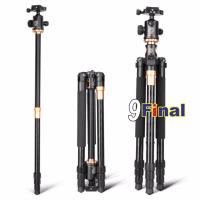 ขาตั้งกล้อง QZSD Q999H Pro Diamond Edition  by 9FINAL multi function tripod aluminium tripod ขาตั้งกล้อง 2 in 1 Tripod &amp; Monopod aluminum tripod transversely Camera