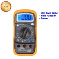 DT850L Digital Multimeter ดิจิตอล มัลติมิเตอร์ วัดแรงดัน วัดกระแส AD/DC วัดความต้านทาน วัดความต่อเนื่อง พร้อมเสียง วัด hFE ทรานซิสเตอร์