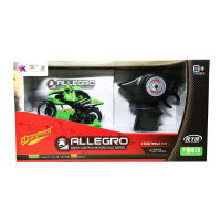 รถบังคับวิทยุ รถแข่งของเล่น มอเตอร์ไซค์บังคับวิทยุ - Green RC Motocycle Series(สีเขียว)