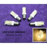 LED E14/3.5W/220V แสงวอร์ม แพค5หลอด