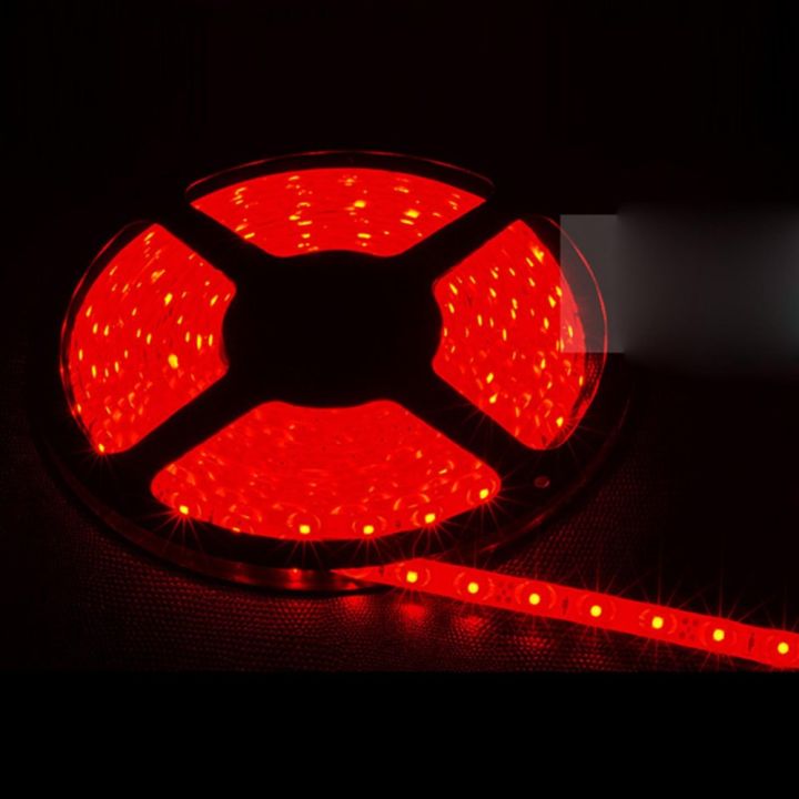 g2g-ไฟเส้นริบบ้อน-led-strip-light-12v-ยาว-5-เมตร-300-led-smd-3528-แสงไฟสีแดง-จำนวน-1-ชิ้น
